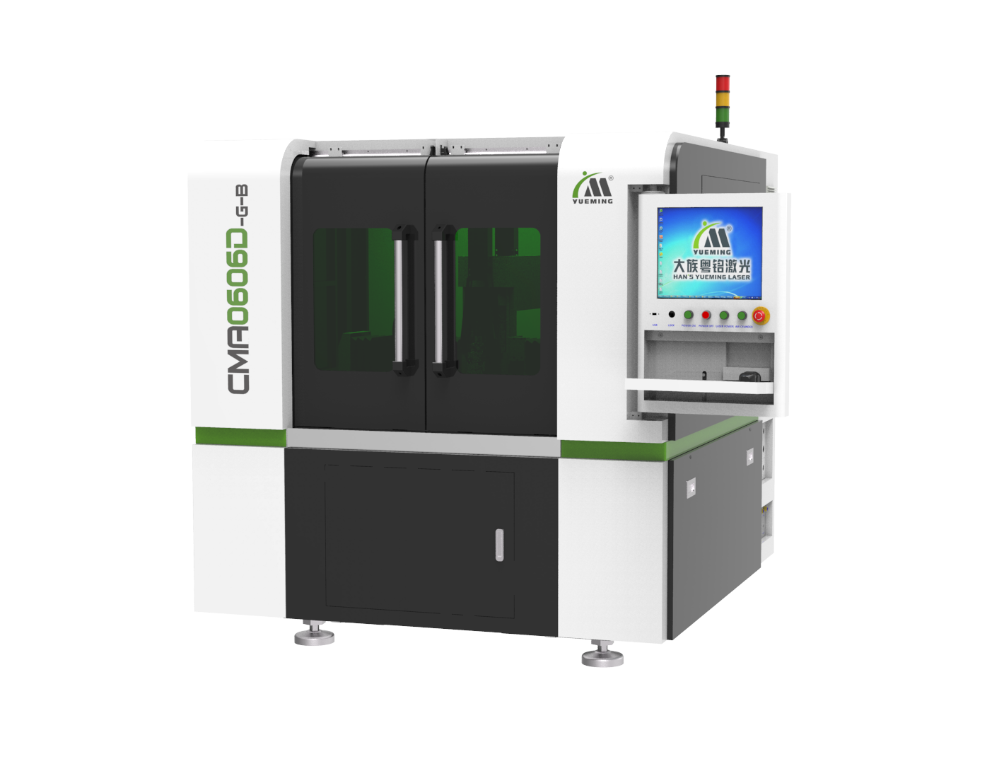 Fiber Laser Cutting Machine Series CMA0606D-G-B