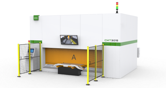 3D Five-Axis Fiber Laser Cutting Machine CMT3015