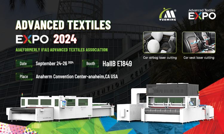 Han’s Yueming Laser will participate in ADVANCED TEXTILES EXPO 2024