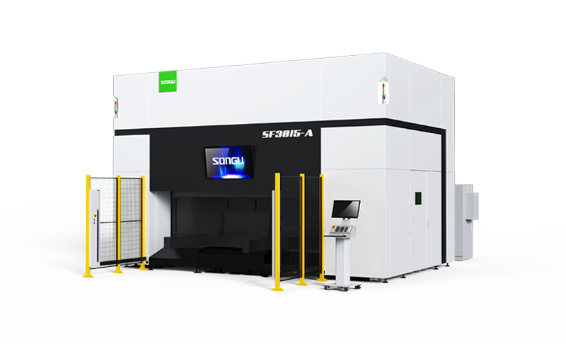 3D Five-Axis Fiber Laser Cutting Machine SF3015